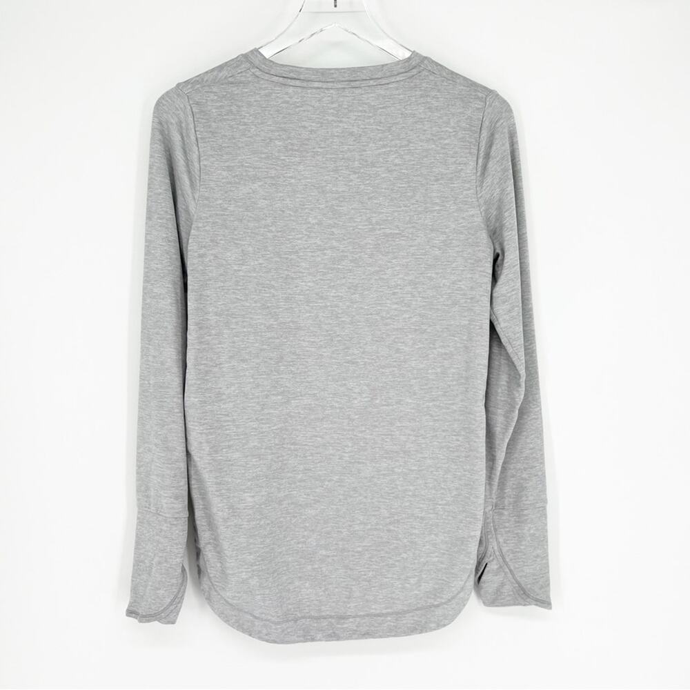 Athleta Uptempo Long Sleeve Tunic Pullover S Grey‎ - Picture 3 of 8